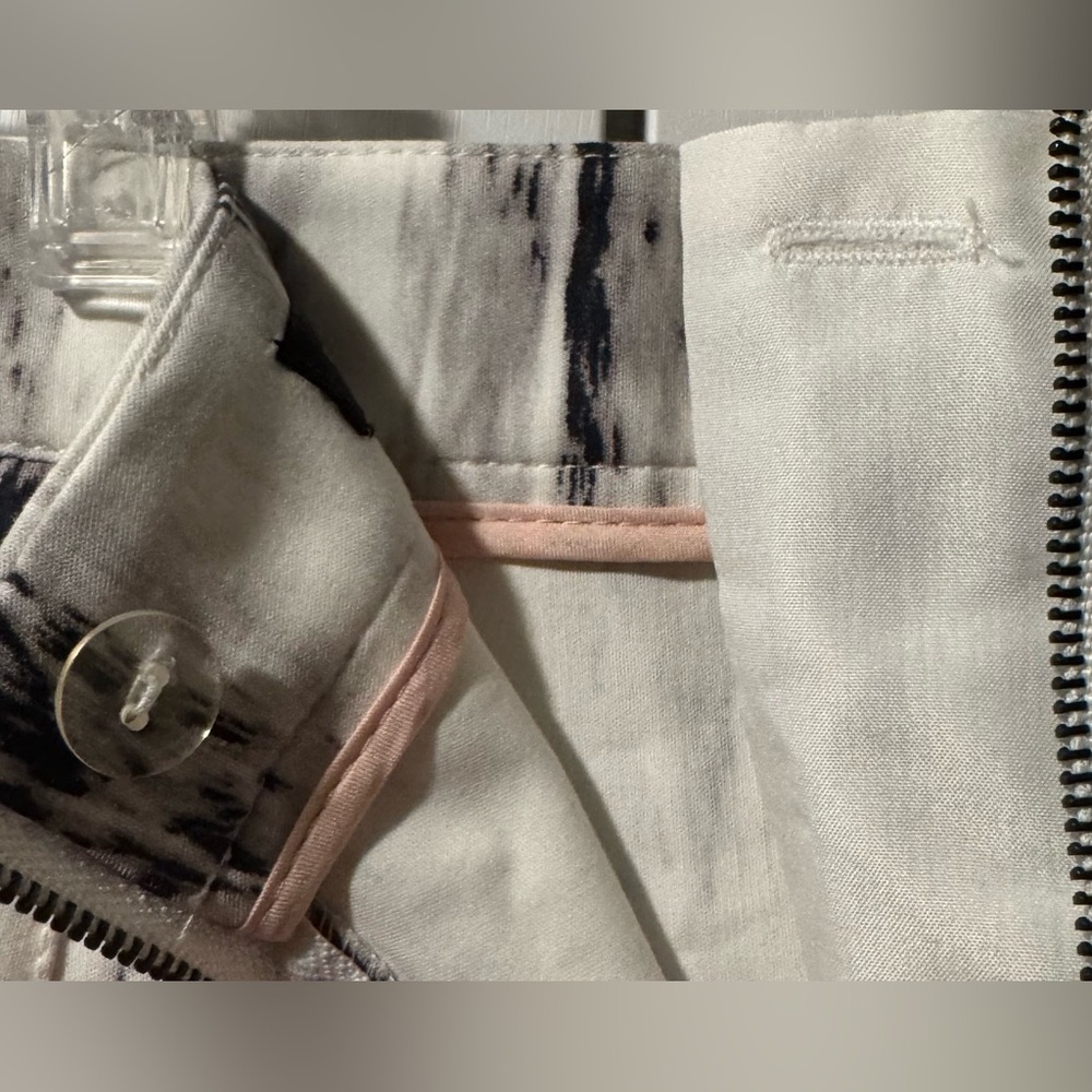 Willi Smith Monochrome Patterned Pencil Skirt - image 3